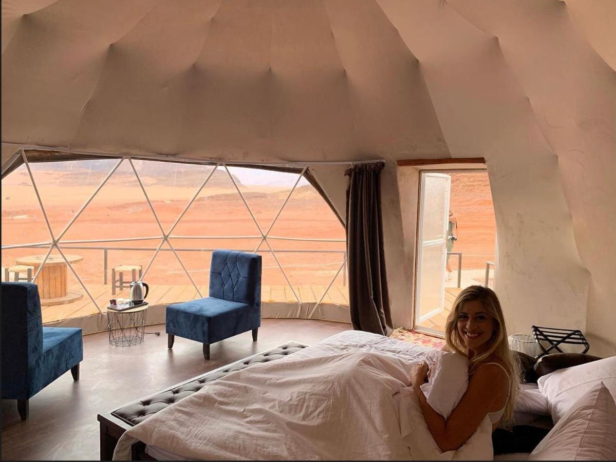 Ferienwohnung Sun Luxury Camp &Tour Wadi Rum Exterior foto