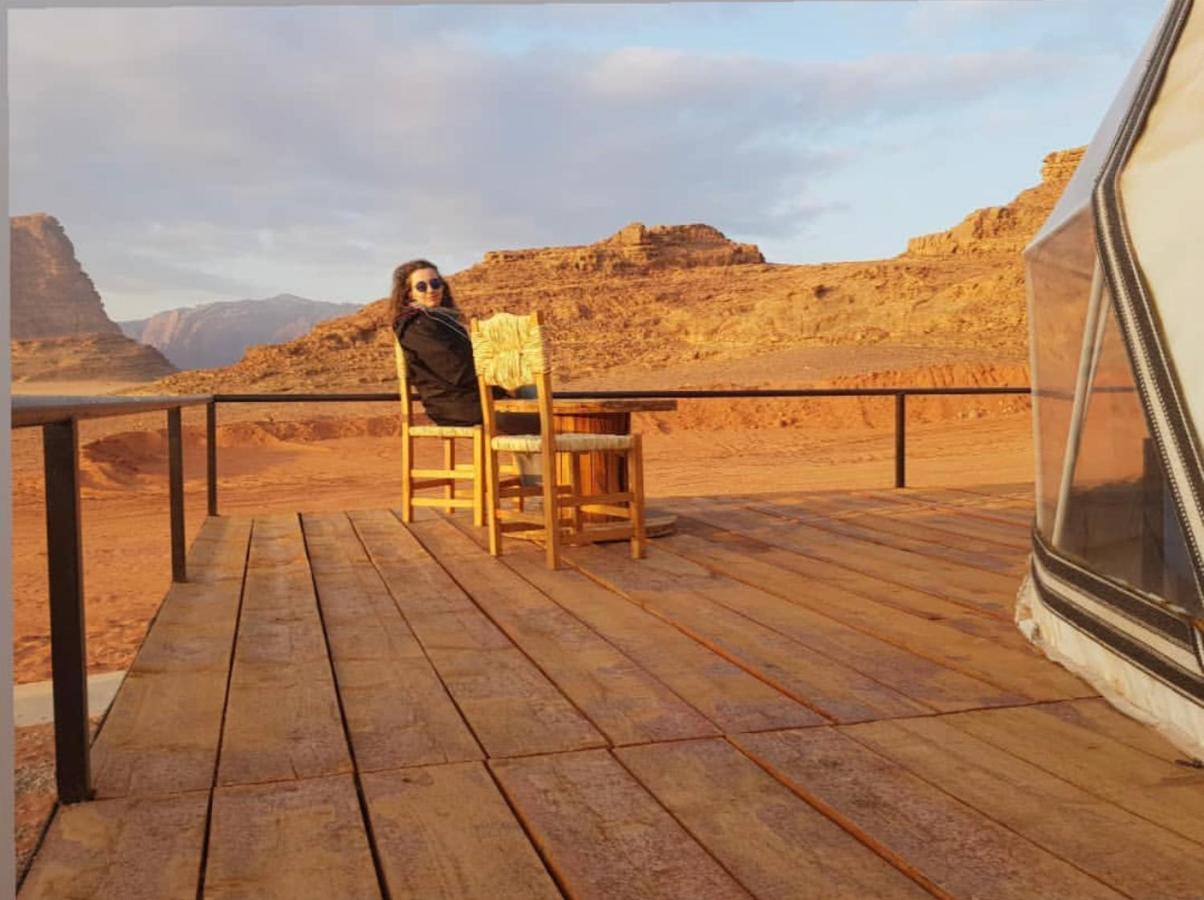 Ferienwohnung Sun Luxury Camp &Tour Wadi Rum Exterior foto