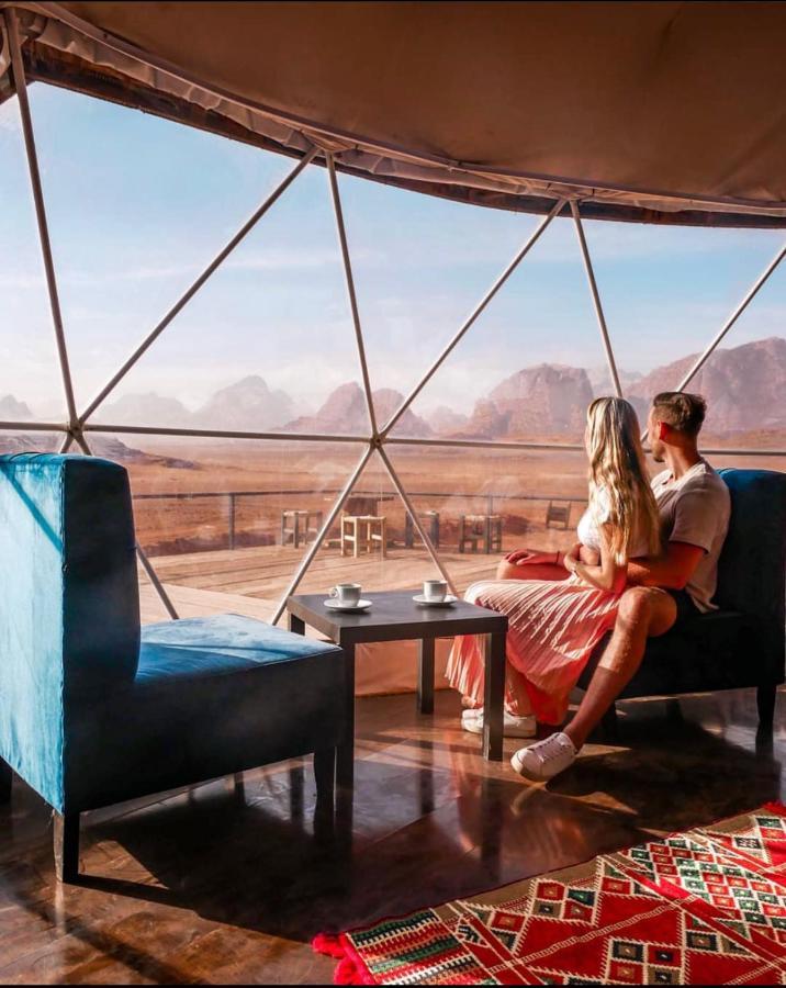 Ferienwohnung Sun Luxury Camp &Tour Wadi Rum Exterior foto