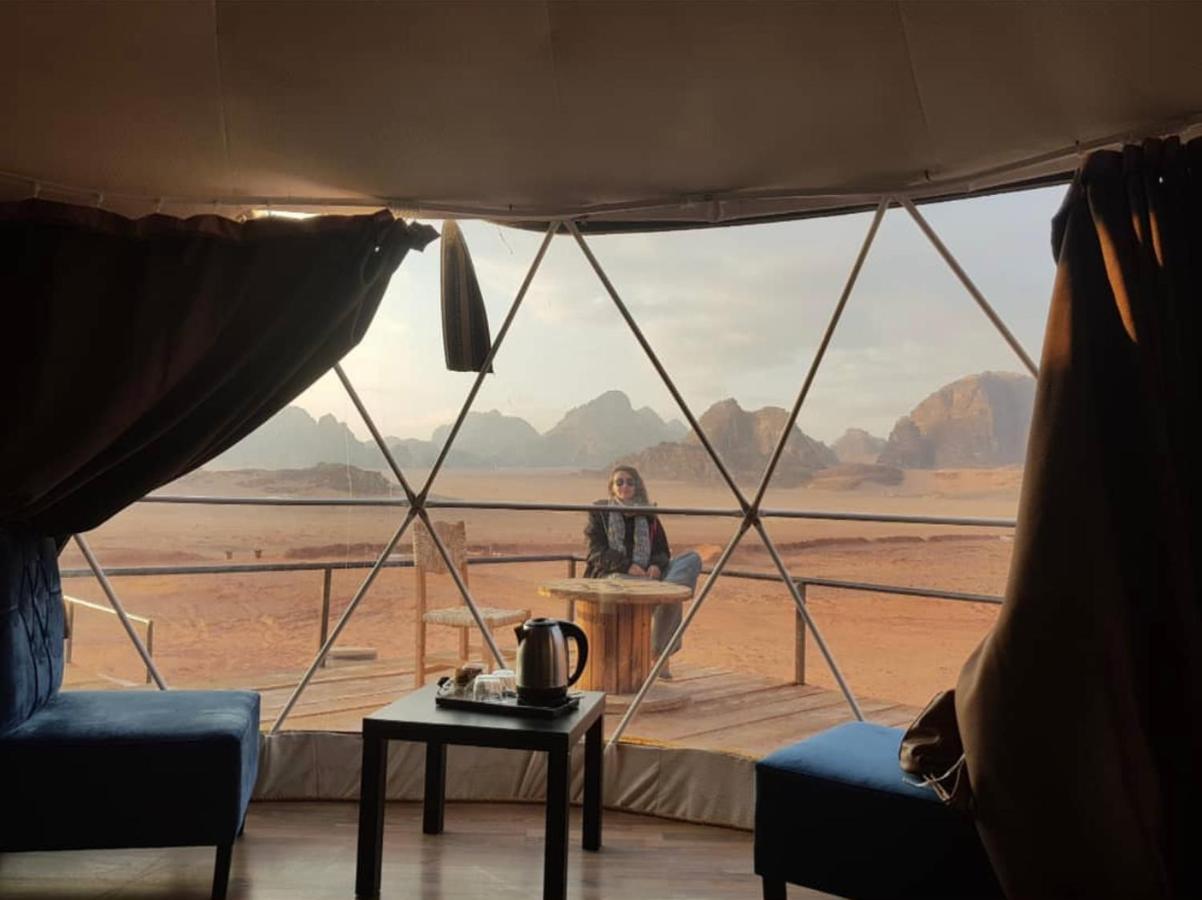Ferienwohnung Sun Luxury Camp &Tour Wadi Rum Exterior foto