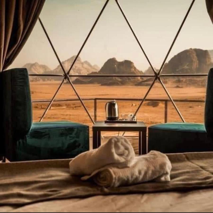 Ferienwohnung Sun Luxury Camp &Tour Wadi Rum Exterior foto