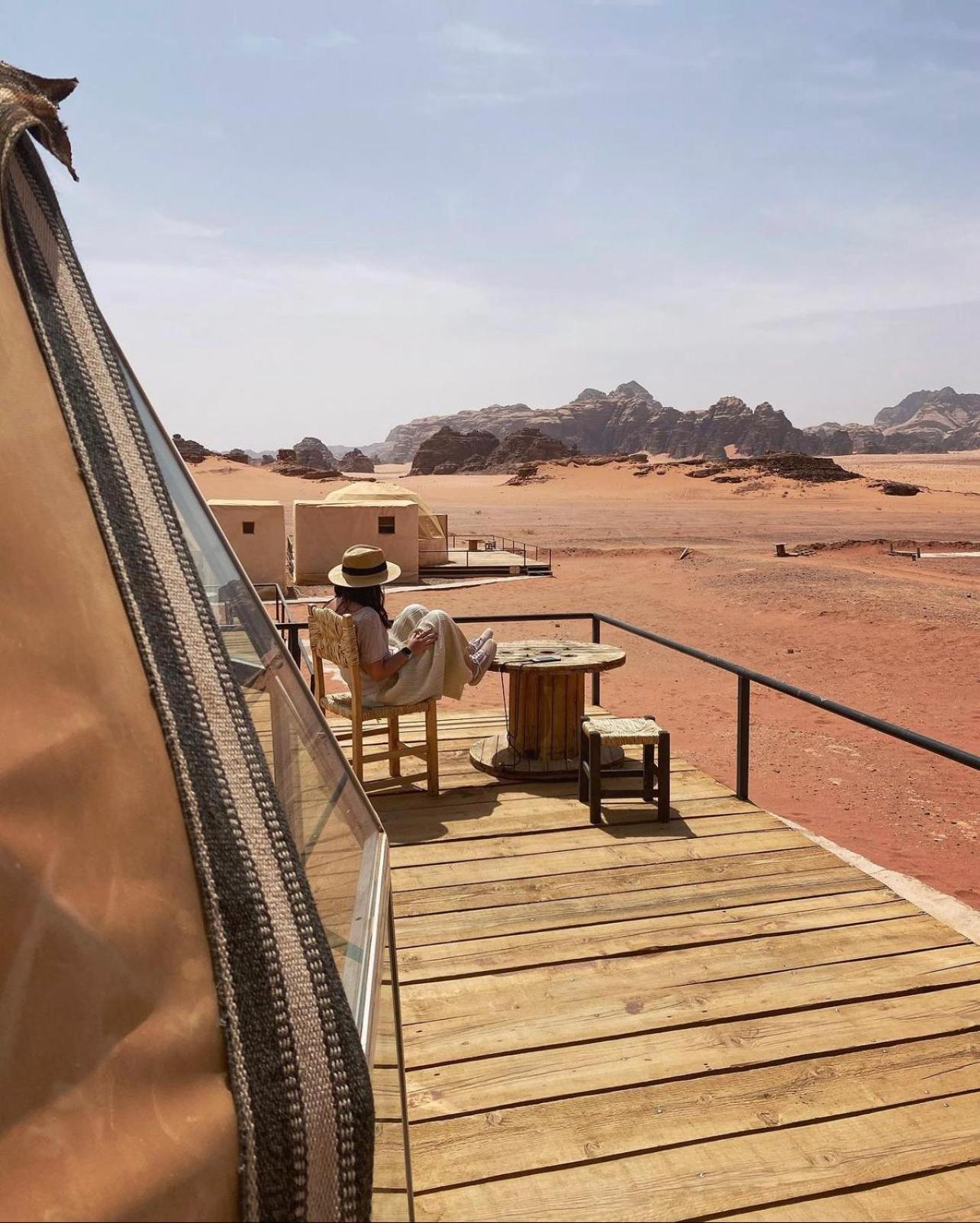 Ferienwohnung Sun Luxury Camp &Tour Wadi Rum Exterior foto